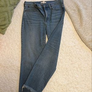 Madewell Perfect Vintage Crop Jean Size 30